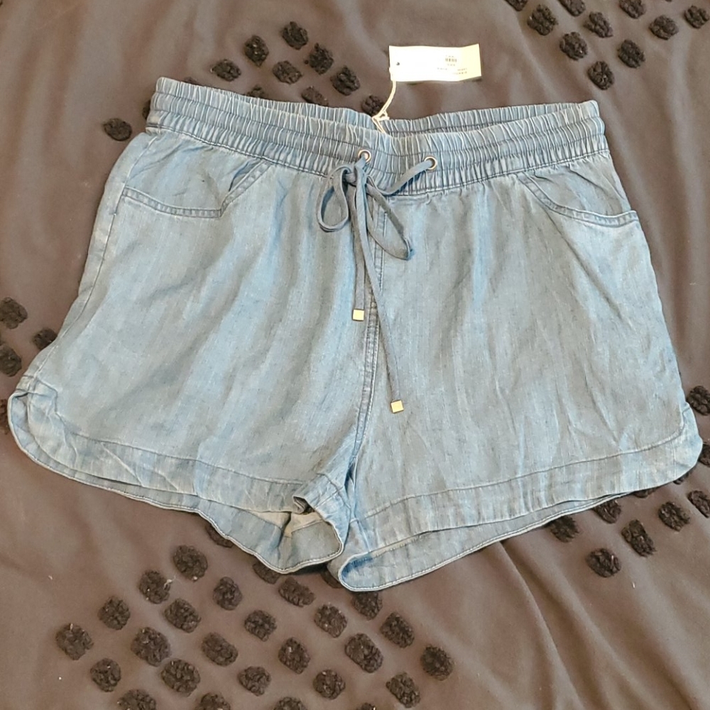 Denim shorts